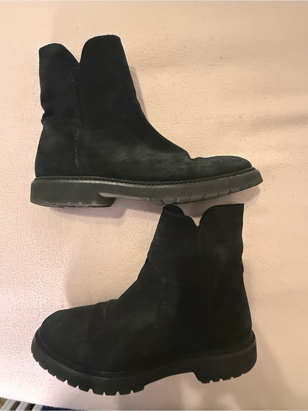 Aquatalia Black Suede Boots